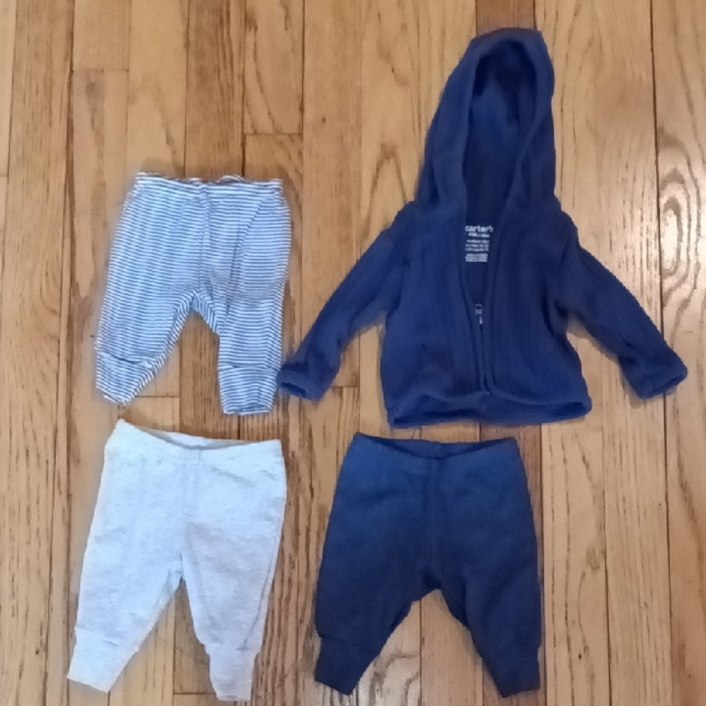 Carter's Navy Hoodie and Pants Set